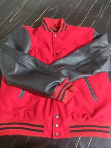 Chaqueta Varsity Moderna y Elegante para Hombre, Diseño Premium, Cuello Alto de Lona, Logotipo Frontal Personalizable, Chaqueta de Invierno OEM - Product Image 4