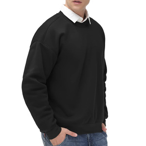 Sweat-shirt en tissu doux de nouveau Style pour les basiques de vêtements de sport pour hommes sweat-shirt respirant en coton mélangé pour les sweats à capuche pour hommes - Product Image 4