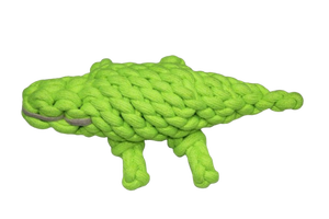 Divine International corde de coton nouée à la main jouet pour chien style dessin animé doux et à mâcher sans danger pour les chiens - Product Image 3