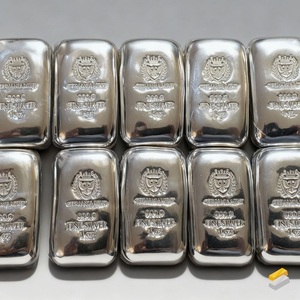Lingotes de Plata Fina 999.9 de Pureza – Precios de Mayoreo Accesibles | Barra de Plata de Grado de Inversión 999.9 y Lingote de Plata Fina Certificado - Product Image 1