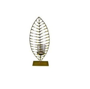 Décoration intérieure nordique moderne Centres de table de luxe en or Bougeoirs pour table de mariage Bougeoir en métal pour chauffe-plat - Product Image 4
