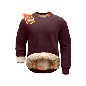 Sudadera con Capucha Personalizada para Hombre, Ligera, de Forro Polar Suave, con Bolsillos Laterales Holgados, Hombros Caídos, Diseño Sólido para Invierno - Product Image 1