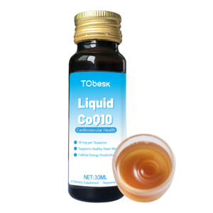 Solución Oral de Coenzima <span class=keywords><strong>Q10</strong></span> TCbesk Natural al por Mayor, Mejora la Resistencia, Aumenta la Vitalidad para Adultos, Fabricante de Suplementos Dietéticos - Product Image 2