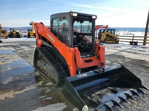 Chargeuse compacte sur chenilles Kubota SVL90, faible nombre d'heures, 92 CV, attache rapide hydraulique, certifiée CE EPA, équipement de construction - Product Image 2