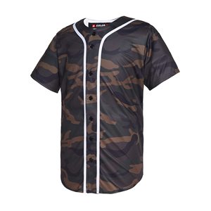 Camiseta de béisbol con botones de retroceso para hombres, camisas informales para Jóvenes, uniforme deportivo de equipo activo japonés de manga corta sólida - Product Image 4