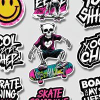 Stiker PVC Custom Die Cut Tahan Lama Tahan Cuaca Decal Kampanye Laptop Pelindung Ponsel Stiker Mobil Dukungan OEM ODM 3A Vietnam