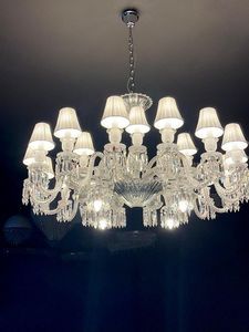 France Grand Premier Lustre Cristal Haut De Gamme Éclairage <span class=keywords><strong>Paris</strong></span> Plafonnier pour Maison Villa Hôtel Restaurant Salon - Product Image 5
