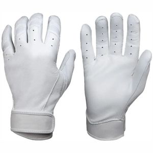 Gants de frappe de baseball en cuir véritable avec logo personnalisé équipement de sport personnalisable en vente - Product Image 1