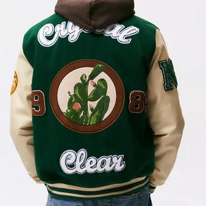 Chaquetas de invierno Letterman Chaquetas de bombardero para exteriores para hombres a precios al por mayor (2024) Streetwear Chaqueta de béisbol para hombres - Product Image 6