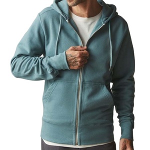 Sudadera con capucha de invierno para hombre con cremallera completa, 100% algodón polar con estampado digital, sudadera personalizada. - Product Image 1