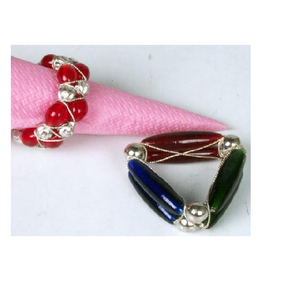Diseño personalizado Servilleta Table Ware Beads Ring - Product Image 1