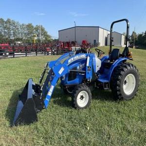 รถแทรกเตอร์ฟาร์มมือสอง New Holland 1204 คุณภาพเยี่ยม 120 แรงม้า พร้อมห้องโดยสาร ระบบขับเคลื่อน 4 ล้อ รับประกัน 1 ปี ขาย - Product Image 1