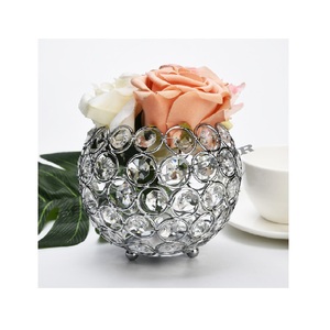 Small Handmade T Light <b>Candle</b> Holder Shiny Silver Finish Unique Design Christmas Decoration Wedding Use Customized Print Method - Product Image 4