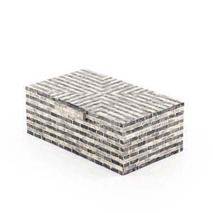 Boîte à bijoux incrustée de nacre au design de luxe boîte à gâteau de haute qualité fabriquée à la main en gros bon prix du Vietnam - Product Image 2