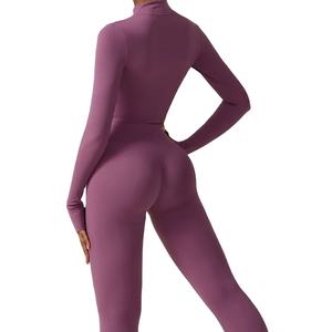 Veste zippée courte pour le sport, le yoga, l'entraînement physique, le fitness, veste zippée ajustée personnalisée, décontractée, 2026 - Product Image 5