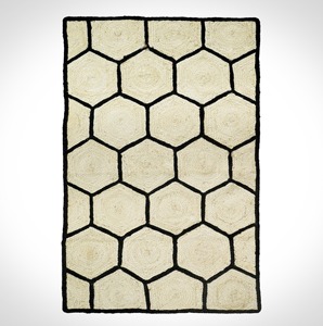 Customized SHEELTEX Modern Rectangle Jute <b>Runner</b> Rug High Quality Braided Home Decor Bedroom Area <b>Washable</b> Geometric Style - Product Image 1