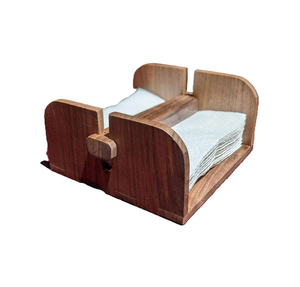 Boîte à mouchoirs en bois classique faite à la main, la plus vendue, avec finition lisse, pour cuisines et salles de bain, disponible en gros - Product Image 5