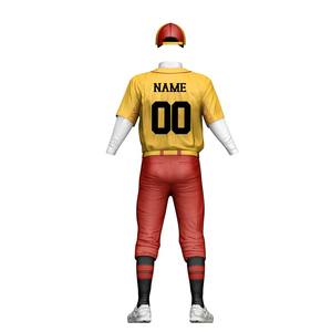 Paquistán hizo el mejor producto de encargo del equipo desgaste uniforme de béisbol de manga corta nueva llegada conjunto de uniformes de béisbol - Product Image 3