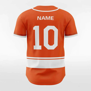 Dernière conception 2025 Maillot de baseball Vente en gros Mode vierge 100% Polyester Maillot de baseball pour hommes à bas prix Service OEM - Product Image 3