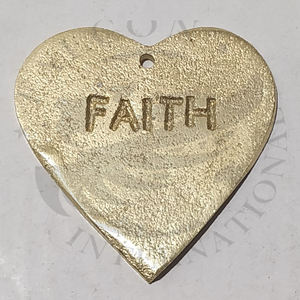 VENTE CHAUDE MÉTAL COEUR ALUMINIUM LOVE DESIGN DÉCORATION DE NOËL ORNEMENT SUSPENDU AVEC CORDE SUSPENDUE - Product Image 6