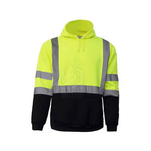 Sweat à capuche de sécurité en coton Offre Spéciale multi-usages, imperméable et respirant, haute visibilité, fabriqué au Pakistan, meilleure qualité pour - Product Image 1