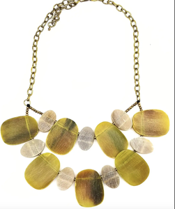 Colliers en corne fabriqués à la main pour filles et femmes bijoux naturels écologiques corne de boeuf de buffle colliers pour filles et femmes - Product Image 3