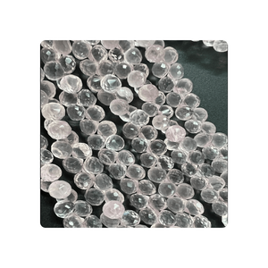 Cuentas de piedras preciosas sueltas facetadas de cuarzo rosa de primera calidad con forma de cebolla para la fabricación de joyas Natural Alif International Third - Product Image 1