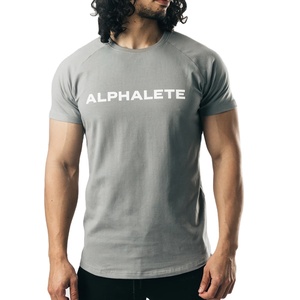 Camiseta blanca de hombre 100% algodón de súper calidad, diseño personalizado con tu propio logo, impresión personalizada Plus - Product Image 1