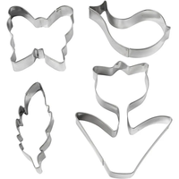 Outils de cuisson de biscuits en métal de conception différente pour les enfants en acier inoxydable 10.5cm de diamètre