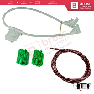 ชุดซ่อมมอเตอร์กระจกหน้าต่าง BWR5097 ด้านซ้าย สำหรับรถบรรทุก พรีเมียม เคอราคซ์ มิดลัม LF 45 55 FL II FE 1400753 - Product Image 4