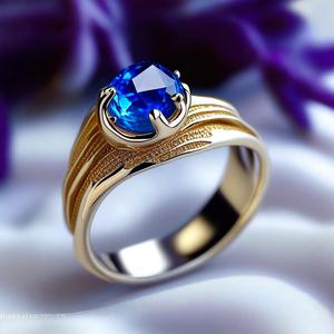 Bagues en argent sterling 925 en gros d'usine Bagues plaquées or jaune 18 carats pour femmes et filles - Product Image 3