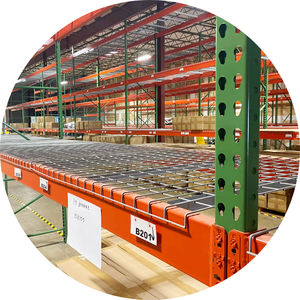 <b>Pallet</b> Racking System Dexion Style Teardrop Uprights Duty Warehouse Stacking <b>Shelves</b> for Industrial Use Storages Shelving - Product Image 1