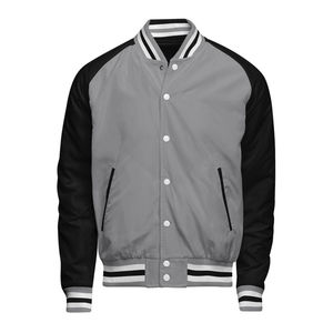 Veste universitaire en toile pour homme de haute qualité 2025, coupe ajustée, respirante, hiver, service personnalisé OEM - Product Image 1