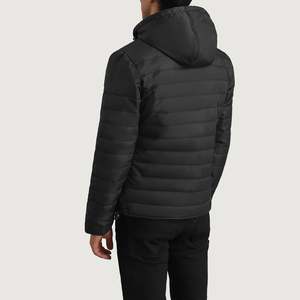 Veste matelassée légère d'hiver pour homme, design personnalisé, manteaux à bulles, col montant, fermeture éclair, décontractée, produit fini, XS 6XL - Product Image 5