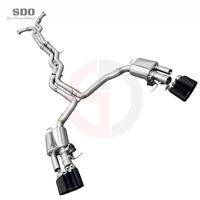 Silencieux d'échappement Valvetronic à fixation par boulons SDO pour Audi RS6 RS7 C8 4.0T 2019-2024, échappement Catback en acier inoxydable, amélioration des performances