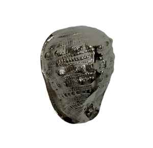 Sculpture de dés en aluminium massif Objet solide dans l'article décoratif Finition en nickel Presse-papiers élégant dans l'article de décoration - Product Image 2