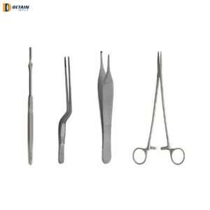 Juego de instrumentos de cirugía General de acero inoxidable de alta calidad, herramientas quirúrgicas reutilizables manuales, certificado CE, Clase II - Product Image 4