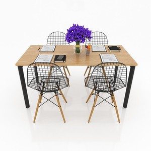 BFCBOV08-Industrial Design Iron <b>Table</b> <b>Chair</b> Legs Heavy Duty 160x80 (cm) Oval Leg for Dining <b>Table</b> <b>Bench</b> for Hospital Furniture - Product Image 3