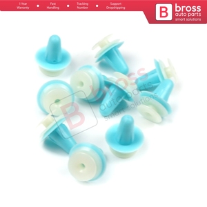 BCF1388 10 Pièces Fixations de panneau de porte Couleurs bleu et blanc pour 8942264920 9927 40 825 67771 01010 67771 12010 - Product Image 6