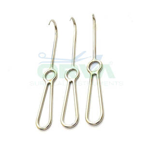 Pinces à crochets en os en acier inoxydable de vente chaude fabriquées au Pakistan alimentées par des machines - Product Image 3