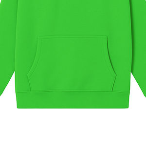 High Quality Unisex Fleece Quarter <b>Zip</b> Pullover Sweatshirt Custom Blank Kangaroo Pocket Neon Streetwear <b>Jumpers</b> Supplier Oem Odm - Product Image 5
