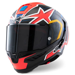 Cheap Price Best Selling Alpine-stars Supertech R10 Solid White Gloss Full Face Industrial Motorcycle Helmet Speed-designed New - Product Image 2