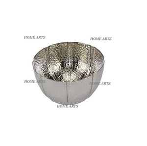 Tazón para servir comida de acero inoxidable con soporte de latón y cuchara Tazón de postre de tamaño personalizado de la mejor calidad - Product Image 2