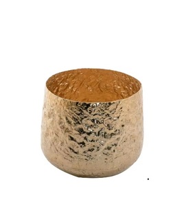 ชุดแจกันทองเหลืองทำมือสไตล์โมเดิร์น 3 ชิ้น ดีไซน์แบบชายฝั่ง สำหรับตกแต่งบ้านและงานแต่งงาน - Product Image 1