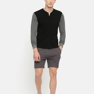 Pantalones cortos para correr para hombre de la mejor calidad para ropa informal de verano Diseño al por mayor Patrón sólido Teñido liso para la venta en línea - Product Image 6