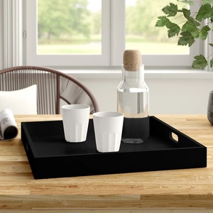 Modern Christmas <b>Square</b> Wooden Serving Tray Economical Home Tableware Attractive Design Imported India Decorative Trays - Product Image 3