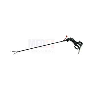 Pinzas intestinales para laparoscopia quirúrgica Dorsey de 5mm x 31cm, pinza de acero inoxidable, fuente de alimentación Manual, mandíbula fenestrada - Product Image 3