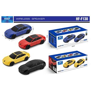 Hff138 Sports Car <b>Speaker</b> Black Bluetooth Portable Rechargeable Battery Full Range Sound For Cell Phone - Product Image 3