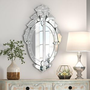 Venetian <b>Mirror</b> for Decor - <b>Silver</b> <b>Mirror</b> for Living Room - Product Image 1