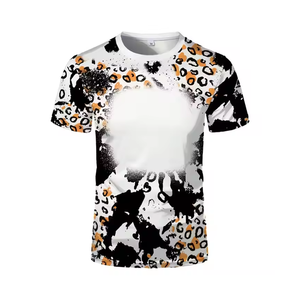 Camiseta de manga corta con estampado de sublimación de alta calidad para hombre, Camiseta cómoda de tela transpirable personalizada con logotipo - Product Image 3